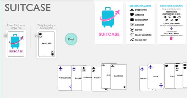 Suitcase on placard.io